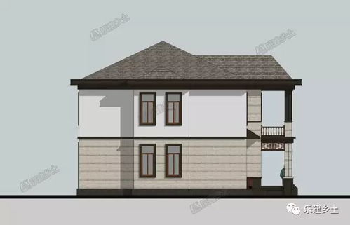 16x12米新中式双层住宅,柔美婉约,古韵悠扬