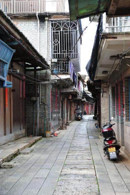 闽安古镇 紧闭的屋门,敞开的世界