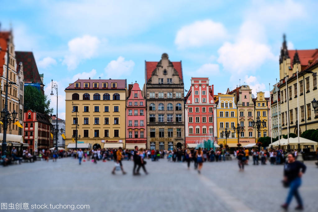 波兹南老市场广场 穿越时光的色彩与历史